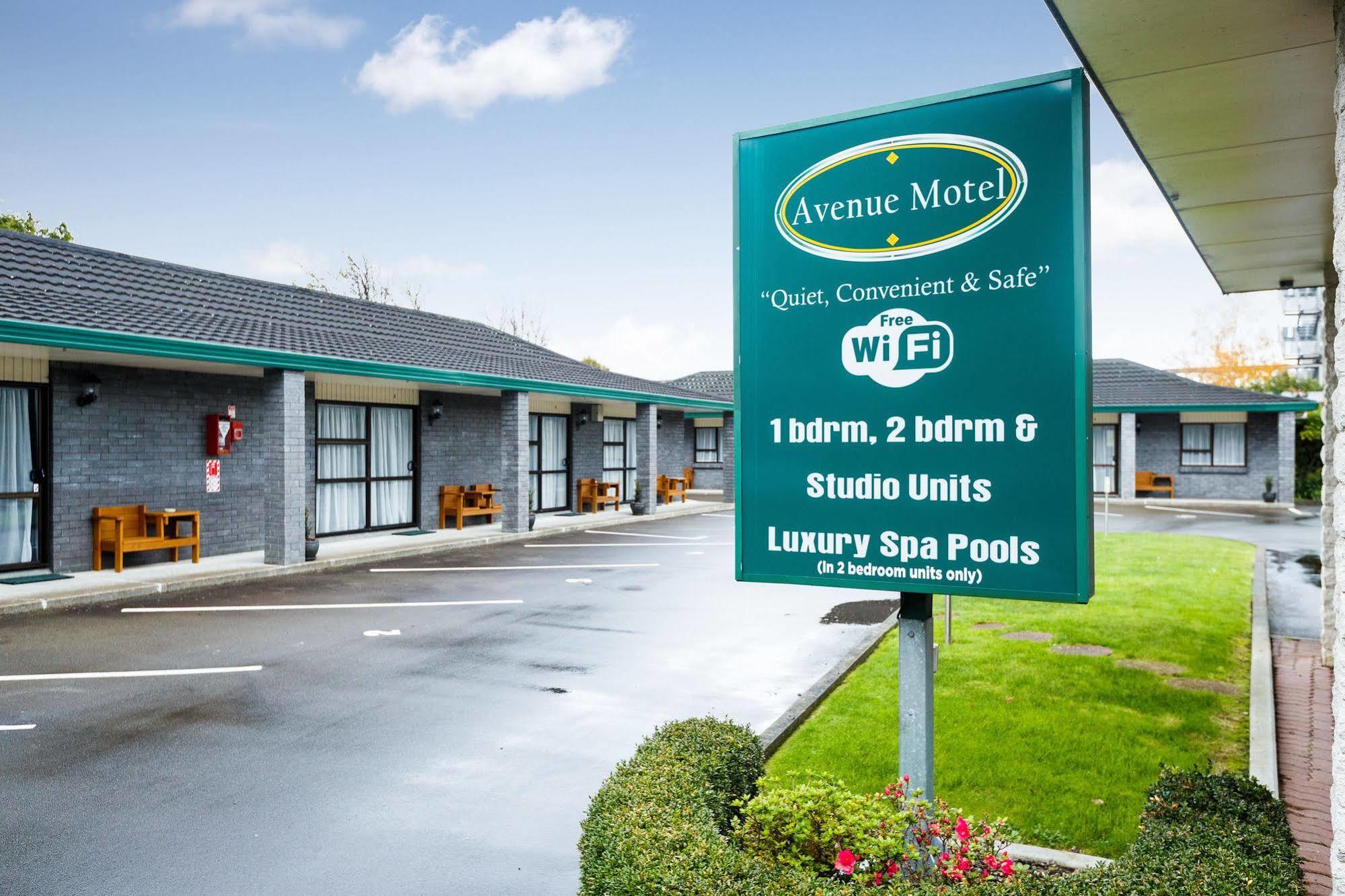 Avenue Motel Palmerston North Buitenkant foto