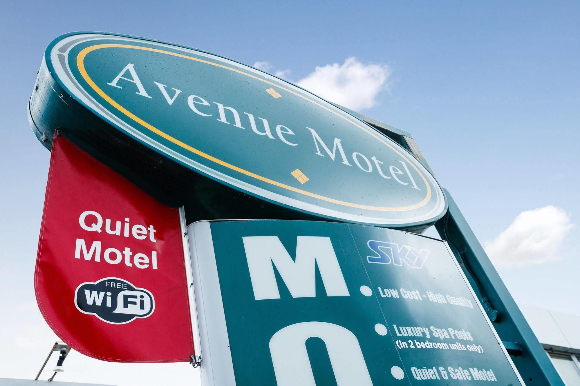 Avenue Motel Palmerston North Buitenkant foto