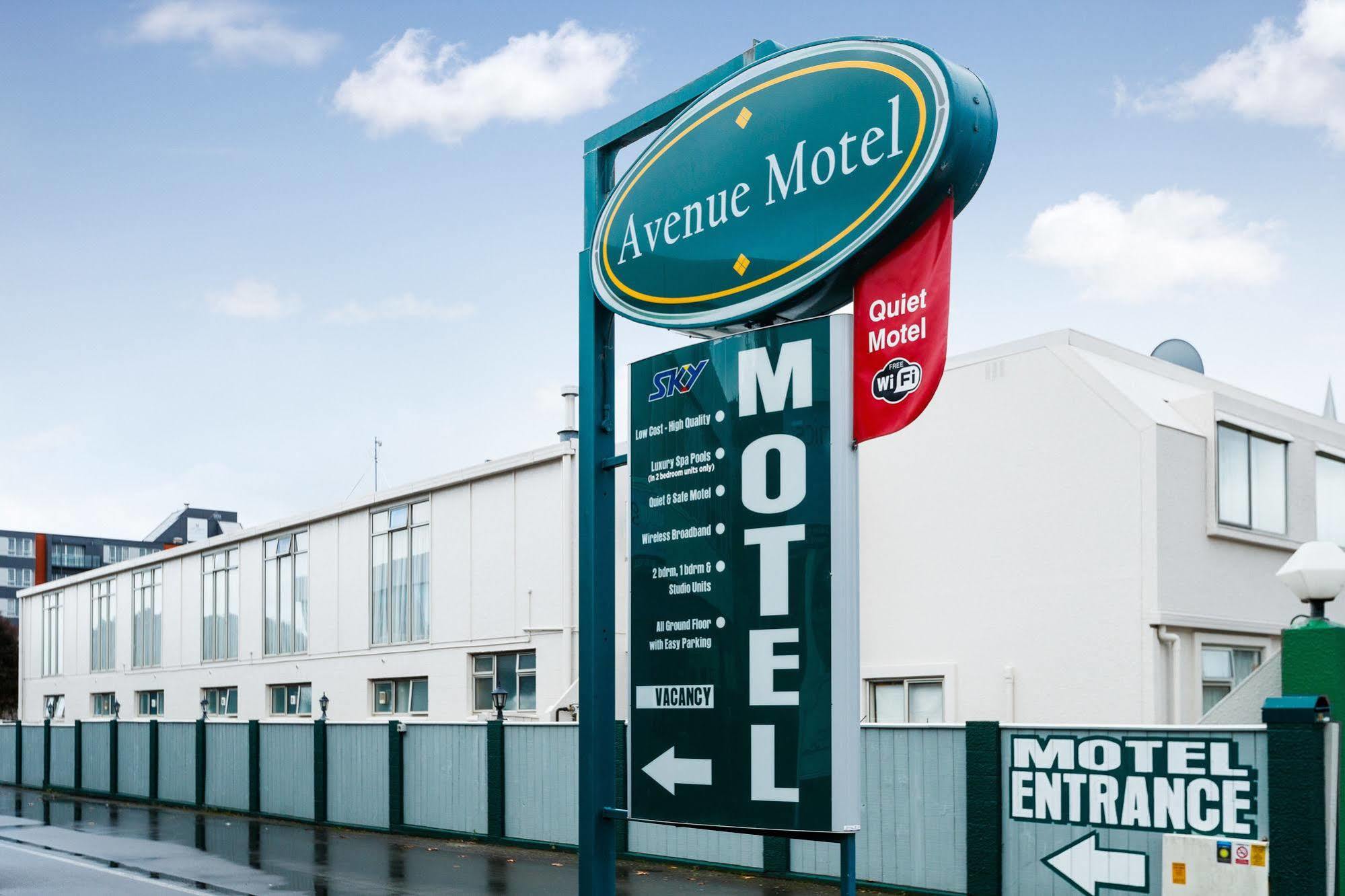 Avenue Motel Palmerston North Buitenkant foto