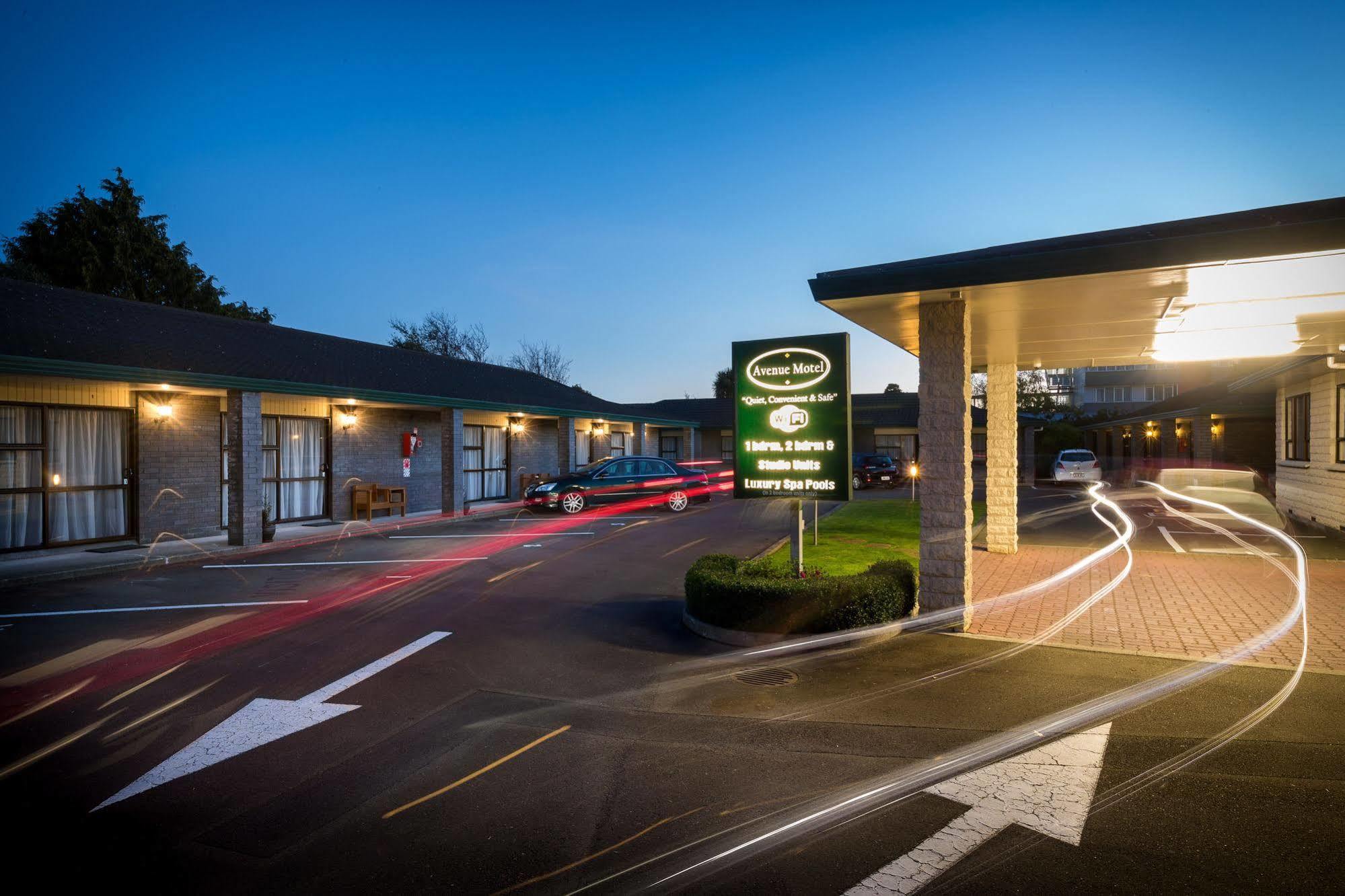 Avenue Motel Palmerston North Buitenkant foto